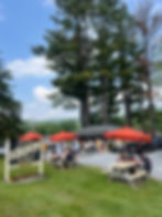 Made to order at Bistro Box: a BOX Burger with a side of hand-cut fries and unsweetened iced tea with a splash of strawberry lemonade.